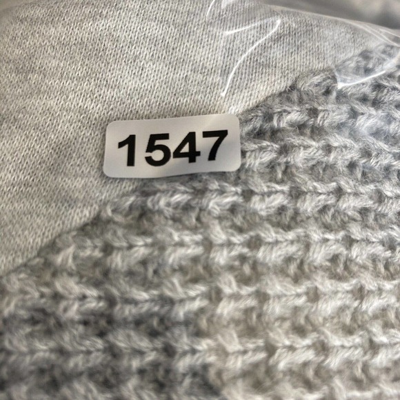 sovereign code crew‎ neck sweater gray mens size large Cotton Blend - Picture 12 of 12